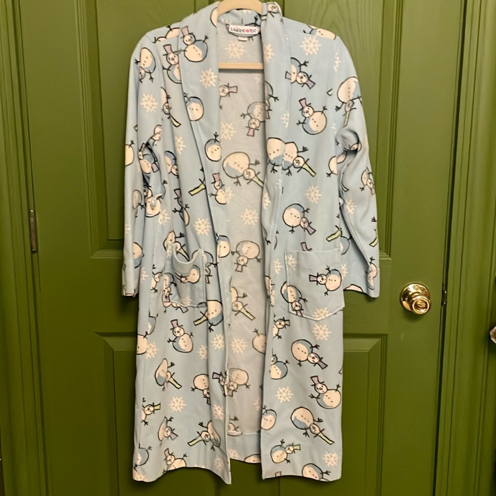 Limited Too Snowman Robe NO TIE